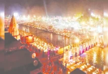 அயோத்தி: 29 லட்சம் விளக்குகள் ஏற்றி உலக சாதனை