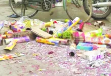 60 மெட்ரிக் டன் பட்டாசு கழிவுகள் அகற்றம்: சென்னை மாநகராட்சி அறிவிப்பு