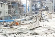 ஆசிட் தொட்டி வெடித்து வடமாநில தொழிலாளர்கள் இருவர் படுகாயம்