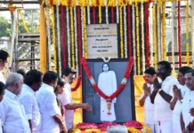 மதுரையில் தேவர் சிலைக்கு முதல்வர் ஸ்டாலின், அமைச்சர்கள் மரியாதை