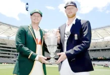 ஆஸ்திரேலியா – இங்கிலாந்து அணிகள் மோதல்