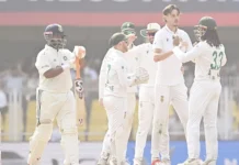 மார்கோ வேகத்தில் 201 ரன்களில் சுருண்டது இந்திய அணி