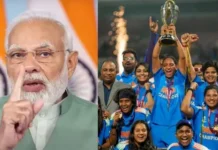 உலகக்கோப்பை வெற்றிக்கு பிரதமர் மோடி, சச்சின் வாழ்த்து