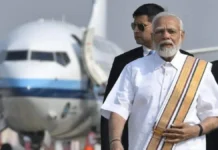 பிரதமர் மோடி கோவை வருகை தொண்டர்கள் குவிந்தனர்