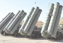 ரூ.10 ஆயிரம் கோடியில் எஸ்-400 ஏவுகணை தடுப்பு அமைப்புகள்