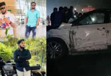 கேஎஸ்ஆர்டிசி பஸ் மீது மோதிய கார் – 3 பேர் சாவு