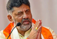 ராகுலுடன் டி.கே.சிவகுமார் சந்திப்பு