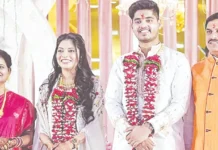 கூட்டு திருமணத்தில் கலந்து கொண்டு மணம் முடித்த ம.பி. முதல்வரின் மகன்