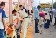 பாபர் மசூதி இடிப்பு தினம் – பலத்த பாதுகாப்பு