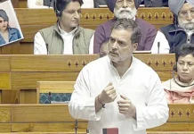 வாக்கு திருட்டு தேச விரோத செயல் – மக்களவையில் ராகுல் காந்தி குற்றச்சாட்டு