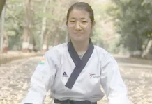 டேக்வாண்டோ தரவரிசையில் ரூபாவுக்கு 8-வது இடம்