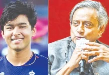 சச்சினை போன்று விளையாடுகிறார் வைபவ் சூர்யவன்ஷி: சசி தரூர் பாராட்டு