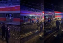 ஸ்பெயினில் ரயில் தடம் புரண்டு 21 பேர் பலி