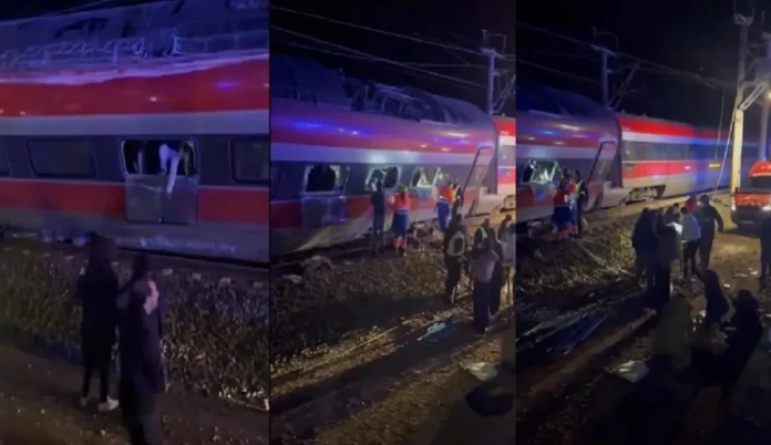 19trian accident