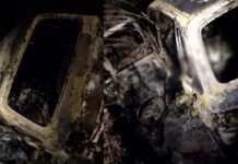 கார் விபத்து 2 பேர் உயிரோடு தகனம்