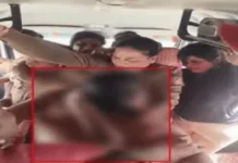 பெண்ணை நிர்வாணமாக்கி தாக்குதல்