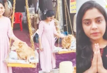 திருவிழாவில் நடிகை செலுத்திய காணிக்கையால் சர்ச்சை