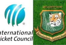 இலங்கையில் ஐசிசி போட்டிகளை நடத்த வேண்டும் என்ற வங்கதேச கோரிக்கை நிராகரிப்பு