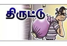 பழமையான கோவிலில் தங்கம்வெள்ளி சாமி சிலைகள் கொள்ளை