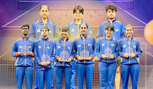 தோகா டேபிள் டென்னிஸ்: 4 தங்கம் உட்பட 10 பதக்கம் வென்றது இந்தியா