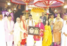 ஏழுமலையான் கோயிலில் மொரீஷியஸ் அதிபர் வழிபாடு