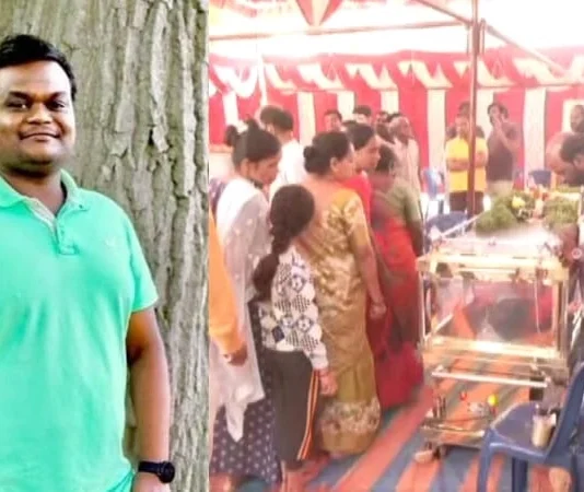 கனடாவில் பலியான மாணவர் உடல் பெங்களூர் கொண்டுவரப்பட்டது – பெற்றோர் கதறல்