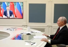 சீன, ரஷ்ய அதிபர்கள் வீடியோ அழைப்பில் பேச்சு
