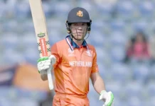 பாஸ் டி லீ விளாசலில் நமீபியாவை வீழ்த்தியது நெதர்லாந்து!