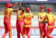 ஓமன் அணியை எளிதாக வீழ்த்தியது ஜிம்பாப்வே