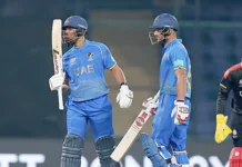 ஆர்யன்ஷ் சர்மா, சோஹைப் கான் விளாசலில்: கனடாவை வீழ்த்தியது ஐக்கிய அரபு அமீரகம்