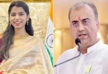 சொந்த கட்சி அமைச்சரிடம் பேரவையில் கேள்வி கேட்ட பாஜக எம்எல்ஏ மைதிலி தாக்குர்