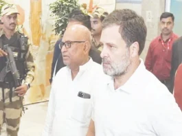 அவதூறு வழக்கில் ராகுல் காந்தி நீதிமன்றத்தில் ஆஜர்