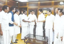 திமுக – காங். தொகுதி பங்கீடு: ஸ்டாலினுடன் கே.சி.வேணுகோபால் ஆலோசனை