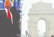 “இந்தியா கேட்” படத்தை பதிவிட்ட அமெரிக்க அதிபர் டிரம்ப்