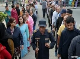 நேபாளத்தில் வாக்குப்பதிவு விறுவிறுப்பு – பலத்த பாதுகாப்பு