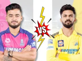 ராஜஸ்தான் ராயல்ஸ் அணியுடன் சென்னை சூப்பர் கிங்ஸ் இன்று மோதல்