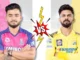 ராஜஸ்தான் ராயல்ஸ் அணியுடன் சென்னை சூப்பர் கிங்ஸ் இன்று மோதல்