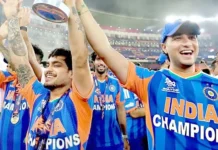 அபிஷேக் சர்மா முதலிடம்