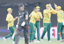 நியூஸிலாந்துக்கு எதிரான டி20 போட்டி: தென் ஆப்பிரிக்க அணி அபார வெற்றி