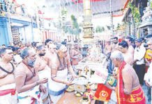 கபாலீஸ்வரர் கோயிலில் பங்குனி விழா கொடியேற்றத்துடன் தொடக்கம்