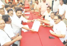 தேர்தலில் போட்டியிட ஓபிஎஸ், அவரது மகன் திமுகவில் விருப்ப மனு