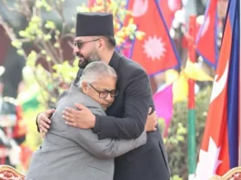 நேபாள பிரதமர் பதவியேற்பு