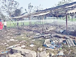 பட்டாசு தொழிற்சாலையில் பயங்கர வெடி விபத்து: 23 தொழிலாளர்கள் உயிரிழப்பு