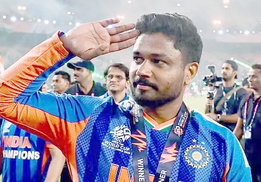 “சக வீரர்களுடன் போட்டியிடுவதை விரும்பவில்லை” – தொடர் நாயகன் சஞ்சு சாம்சன்