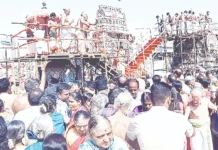 மயிலாப்பூர் கோயிலில் மகா சம்ப்ரோக் ஷணம்: திரளான பக்தர்கள் சுவாமி தரிசனம்