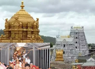 திருப்பதியில் 3 கி.மீ. வரிசையில் காத்திருந்த பக்தர்கள்