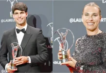 அல்காரஸ், சபலெங்காவுக்கு லாரியஸ் விருது