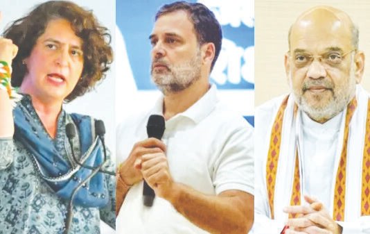 எப்படி பேசனும்னு பிரியங்காவிடம் இருந்து கற்றுக்கோங்க – ராகுலுக்கு அமித்ஷா அறிவுரை