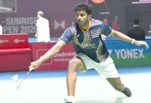 7-ம் நிலை வீரரை வீழ்த்தினார் ஆயுஷ் ஷெட்டி