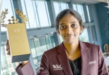 அமைதியாக சாதித்து காட்டிய வைஷாலி